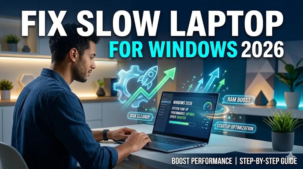 Fix slow laptop Windows 2026