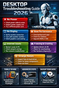 Desktop troubleshooting guide 2026