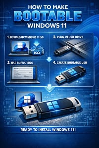 HOW TO MAKE BOOTABLE WINDOWS 11 THROUGH PEN DRIVE 2026