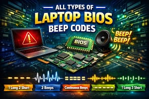 all types of laptops bios beep codes 2026